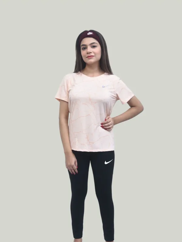Nike Ladies T-Shirt Peach price in Pakistan