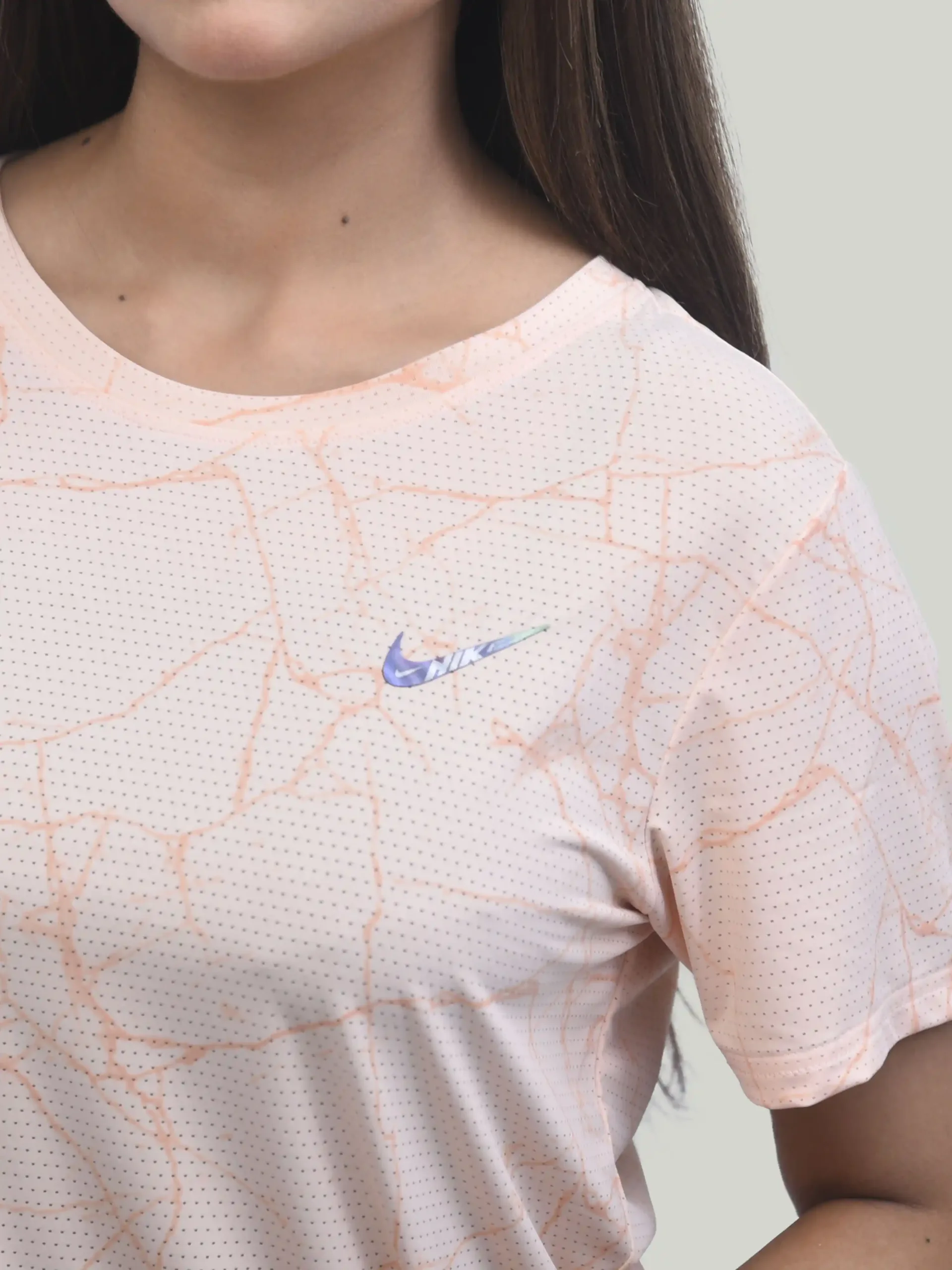 NIKEladies-T.S-909 Nike Ladies T-Shirt Peach price in Pakistan