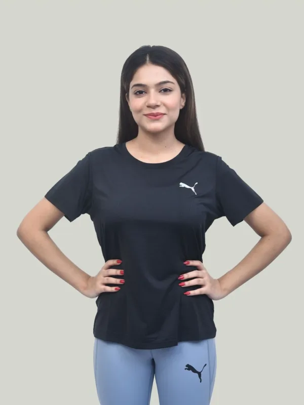 Puma Ladies T-Shirt Black price in Pakistan