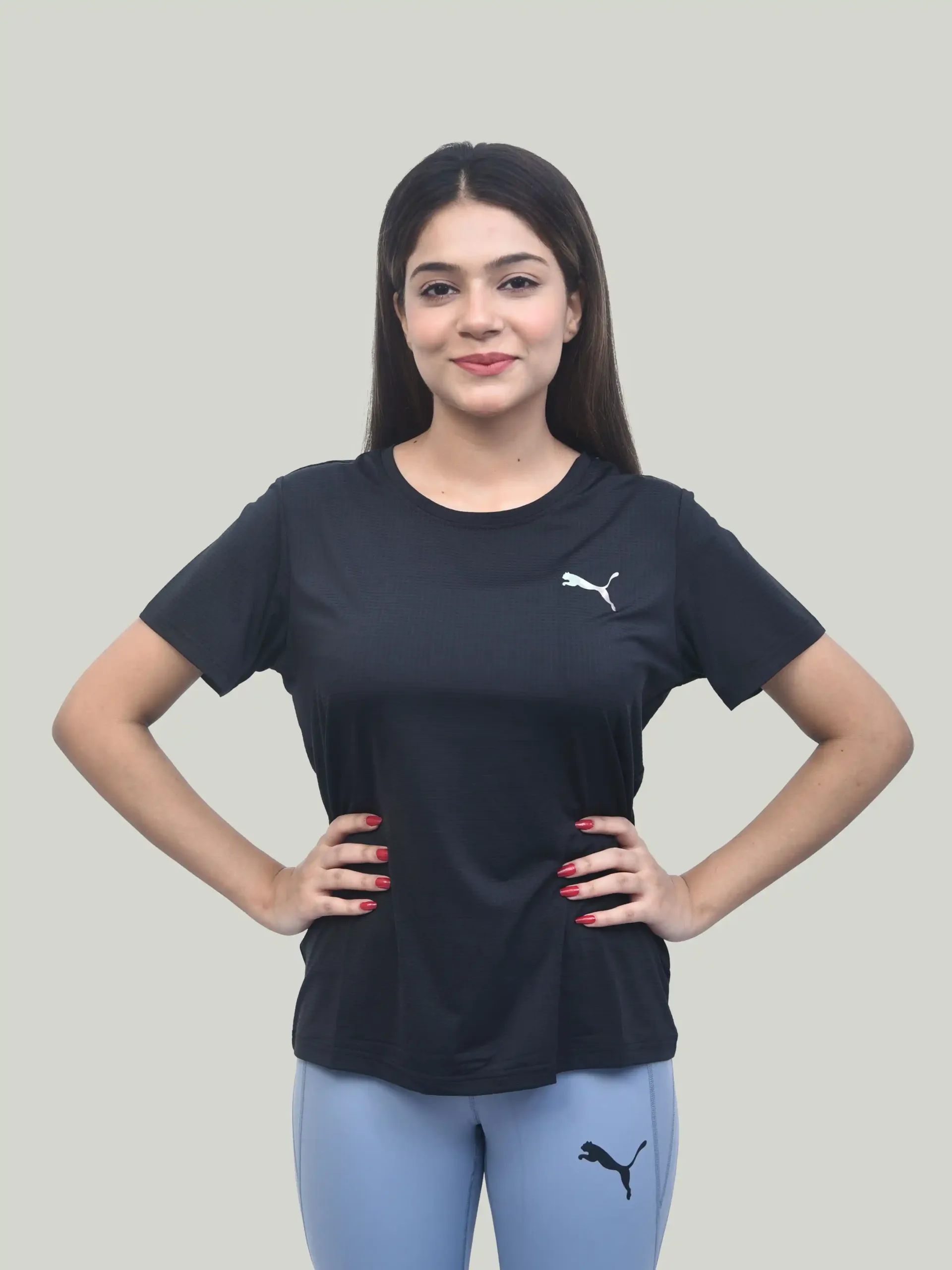 PUMA-ladies-T.S-905-2 Puma Ladies T-Shirt Black price in Pakistan