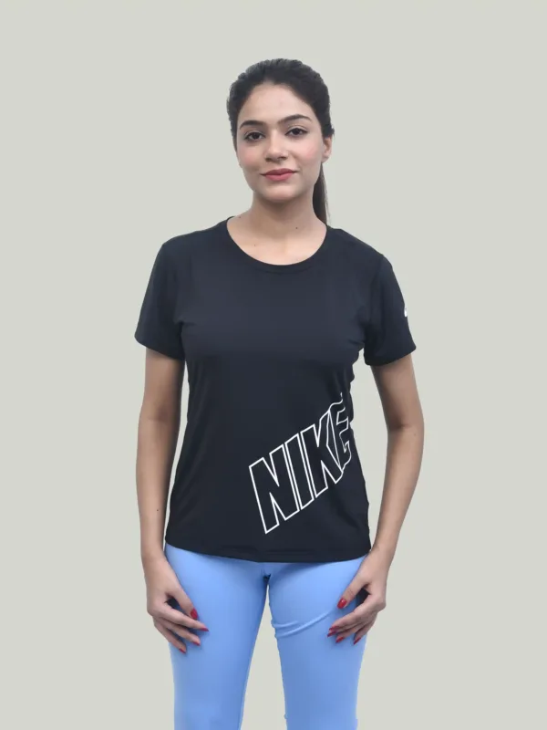 Nike Ladies T-Shirt Black – Price in Pakistan